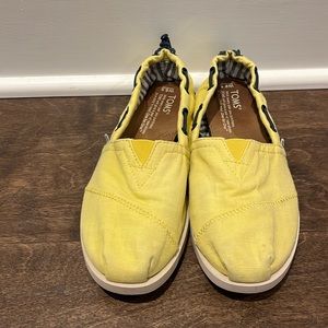 Yellow Toms Shoes